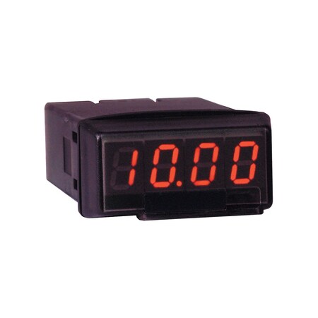 Dwyer Instruments Process Indicator, +/-100 VDC; +/-20 VDC; +/-10 VDC; +/-200 VDC; +/-20 mA DC input, 24/48 VAC supply voltage. LCI132-01